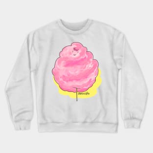 Fluffy pink cotton candy Crewneck Sweatshirt